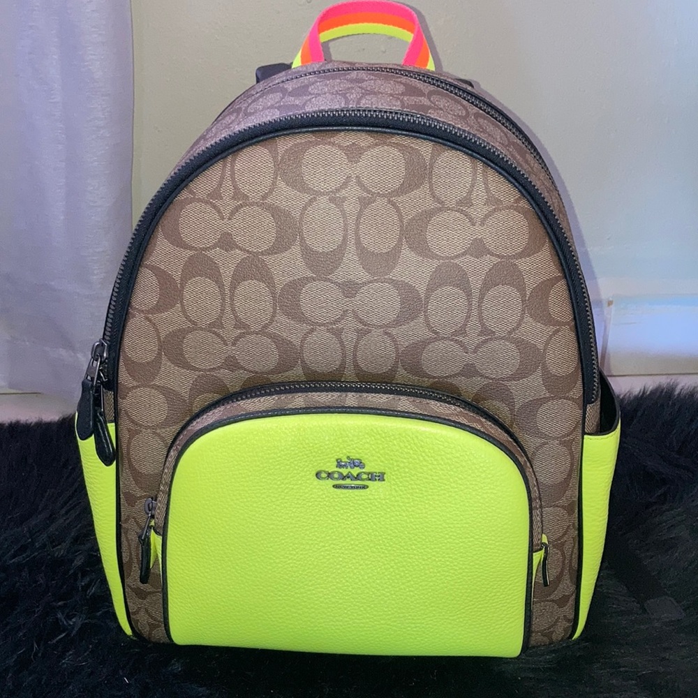 Coach Mini Neon Backpack